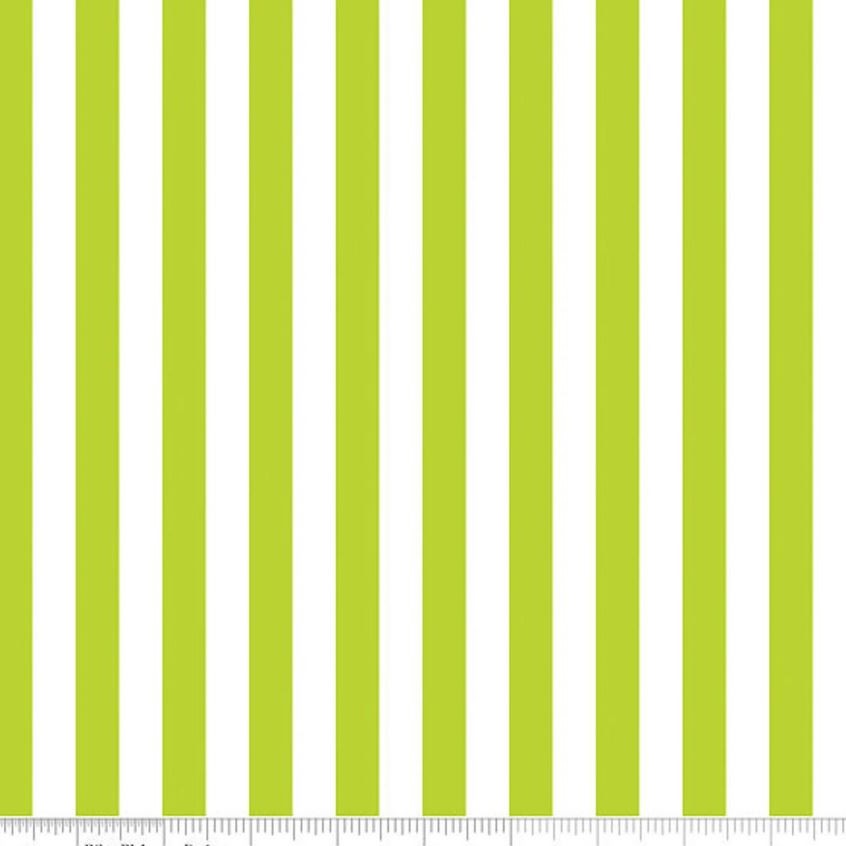 Half Inch Stripe Lime